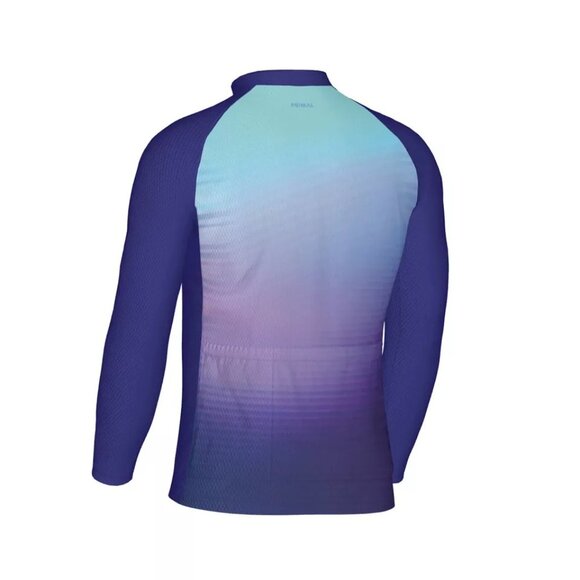 NWT Men's Primal-Wear Hazy Purple Long Sleeve Sport Cut Jersey XL - Picture 2 of 3